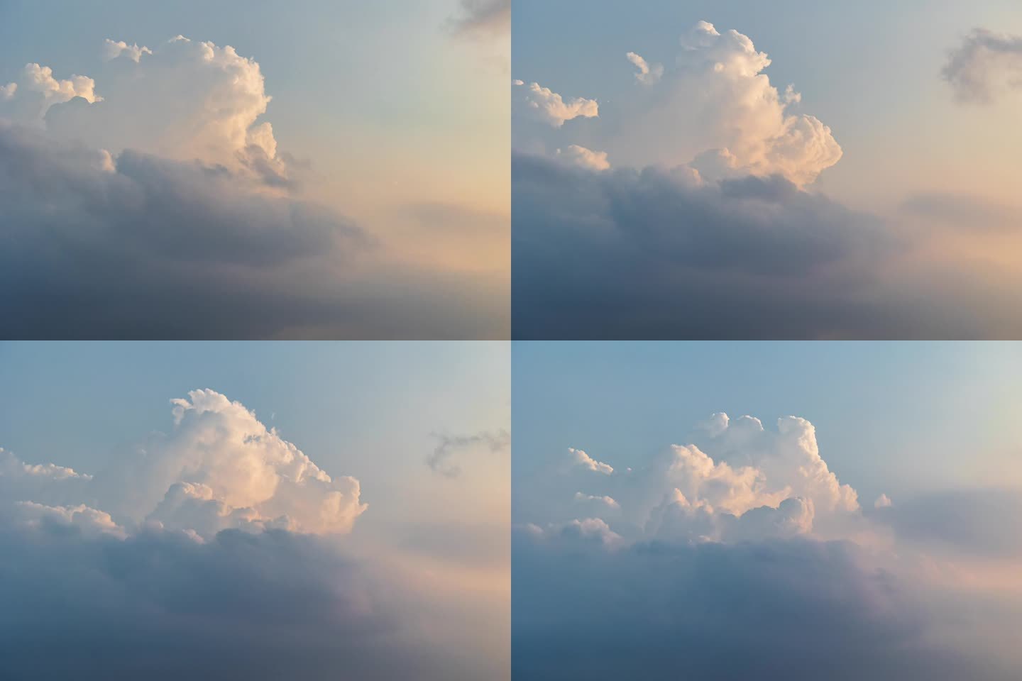 夏天的云空镜 宣传片 日漫风格 延时摄影