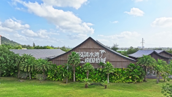 高端住宅小区住宅楼园林景观