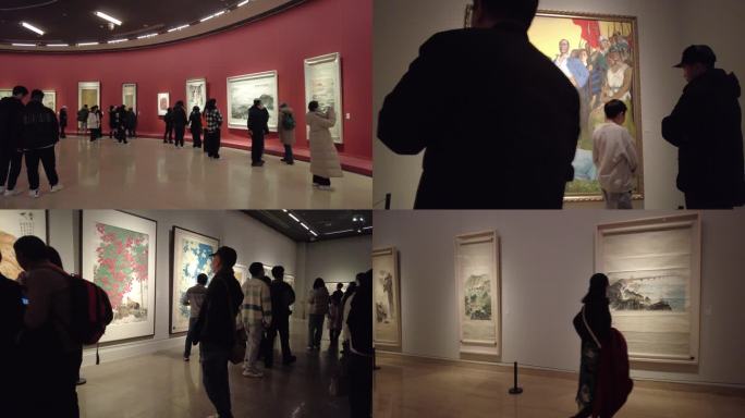 美在荟翠中国美术馆全国十五个美术馆藏画展