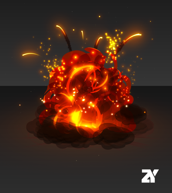 爆炸特效 火焰爆炸 爆炸 光球爆炸 爆破