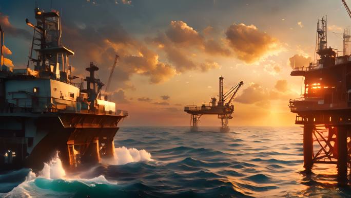 海上石油开采平台
