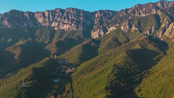 郑州登封中岳嵩山太室山720全景4K高清