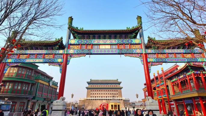 北京前门大栅栏步行街