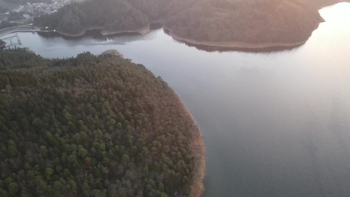 大山山水自然风光航拍