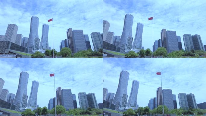杭州市民中心前景