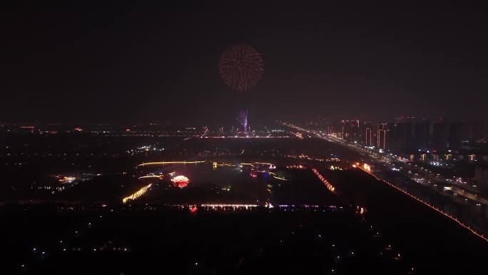 洛阳市正月十五焰火晚会