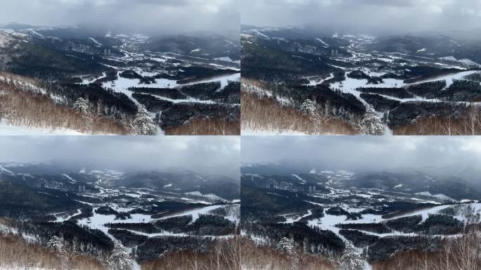 Tomamu是北海道中部一个现代化的高级滑雪胜地，从札幌以南乘火车约90分钟即可到达。度假村覆盖了两