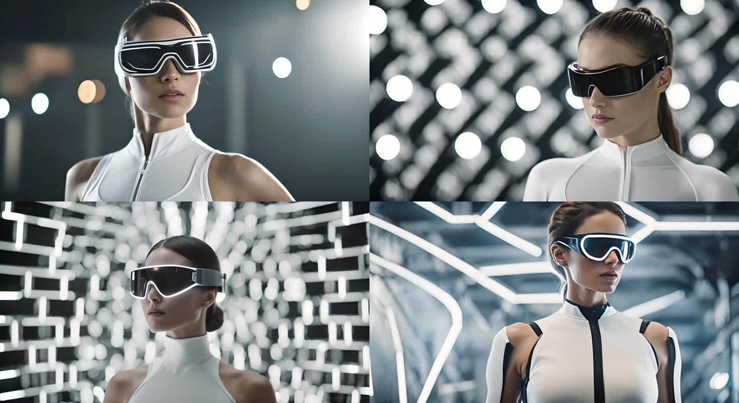 未来科技VR眼镜AR虚拟现实MR新人类