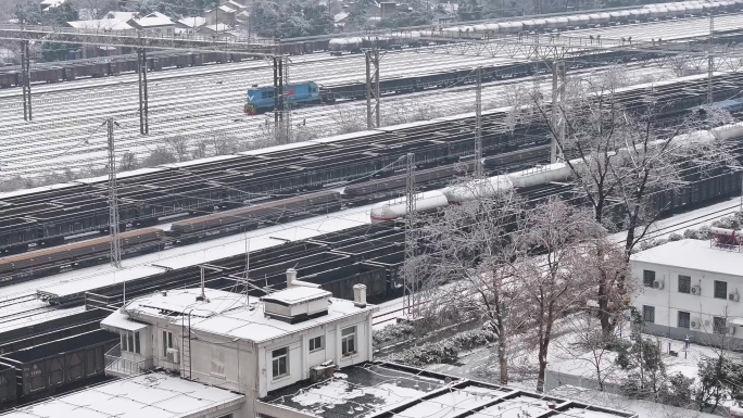 武汉铁路武东车务段【雪景】