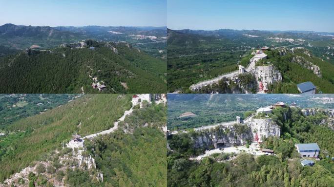 山东青州云门山5A景区航拍