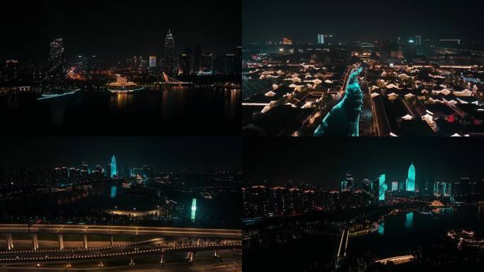绍兴城市夜景