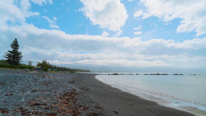 新西兰凯库拉海岸风光