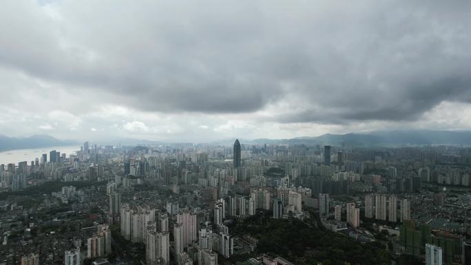 温州城市风光航拍