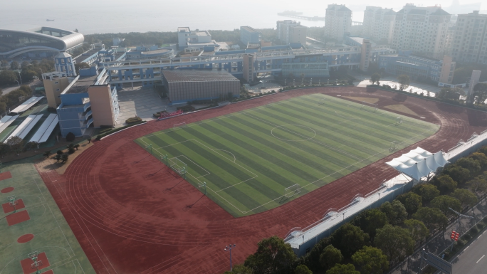 【4k实拍集】航拍岱山实验学校