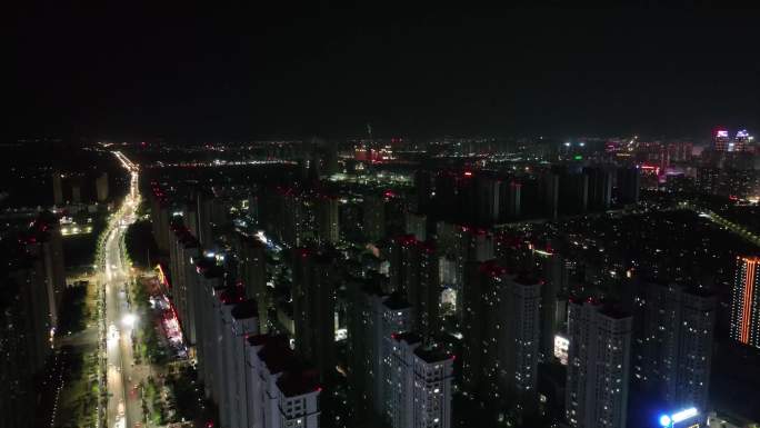原创4K宿州城市夜景