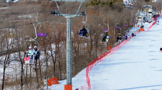 庙香山滑雪场实拍 01