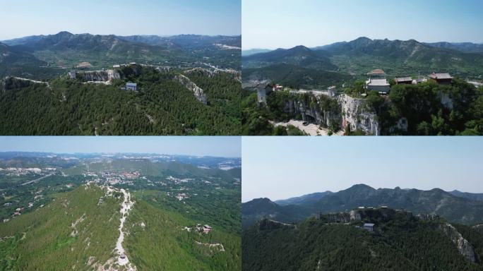 山东青州云门山5A景区航拍