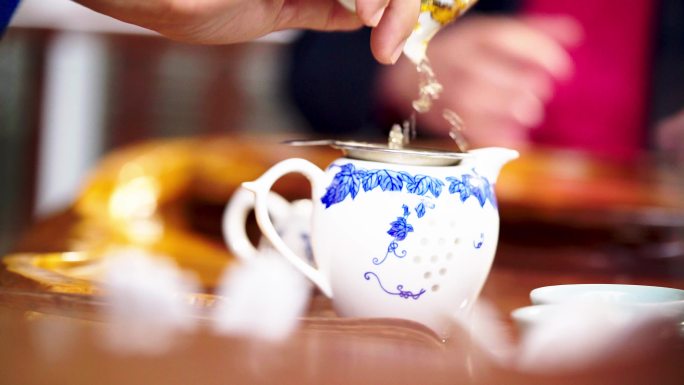 泡茶茶壶茶叶品茶茶文化