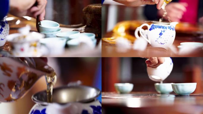 泡茶茶壶茶叶品茶茶文化