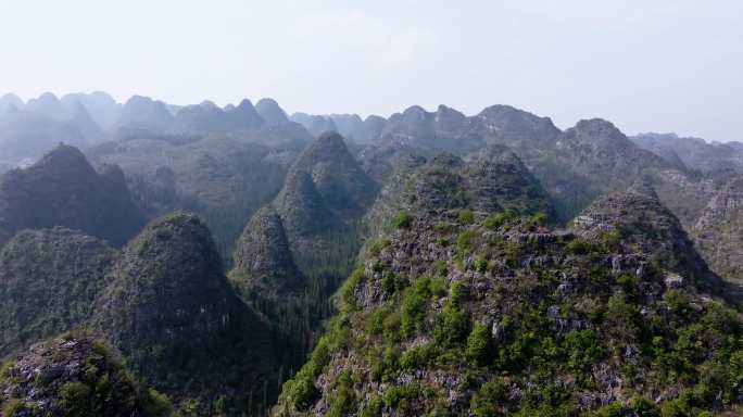 贵州4A景区万峰林航拍