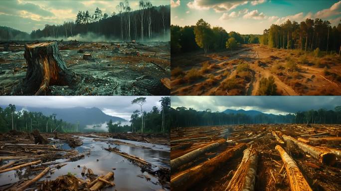 森林砍伐伐木危害