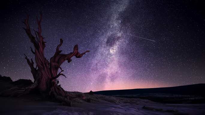 荒漠隔壁星空银河