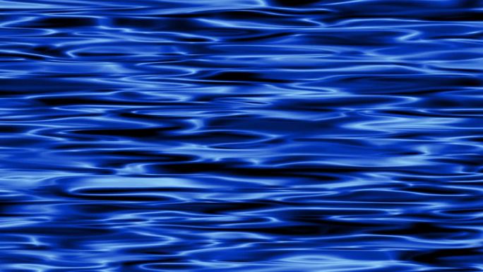 深蓝色海水表面效果动画视频素材背景
