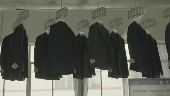4K高端制衣工厂 西服服装车间自动化工厂
