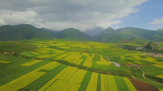 青海省海北藏族自治州祁连县航拍