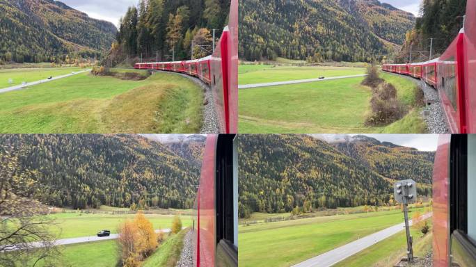 欧洲瑞士火车