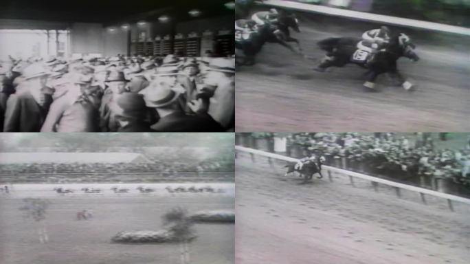 上世纪初1933年肯塔基赛马比赛