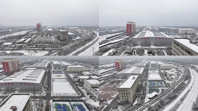 武汉大功率机车检修段【雪景】