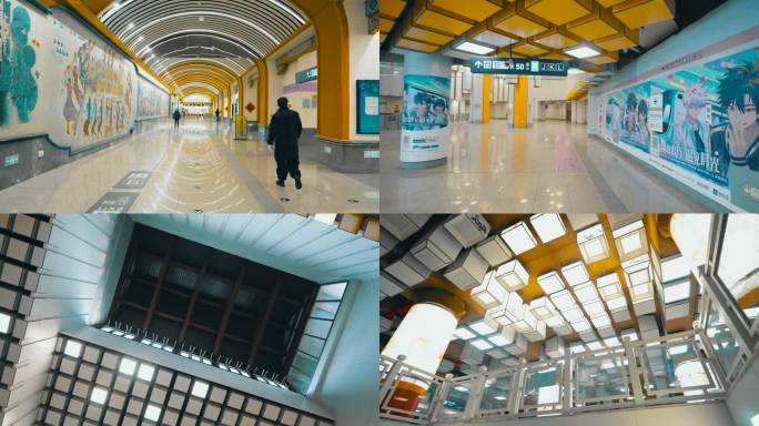 【4K】北京地铁 19号线 空镜