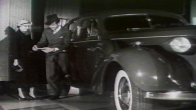 上世纪1935年汽车性能介绍讲解展示