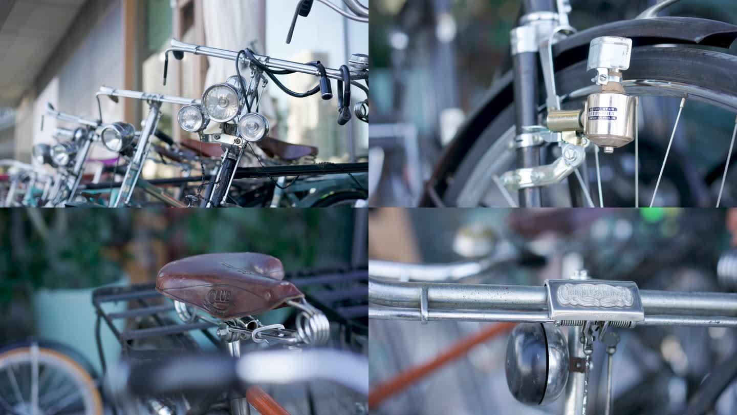 复古自行车细节展示1