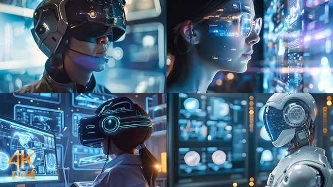 未来科技合集 元宇宙头盔显示器科学研究院