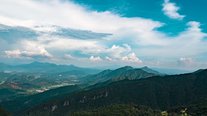 风云变幻 天气变化 云彩延时素材