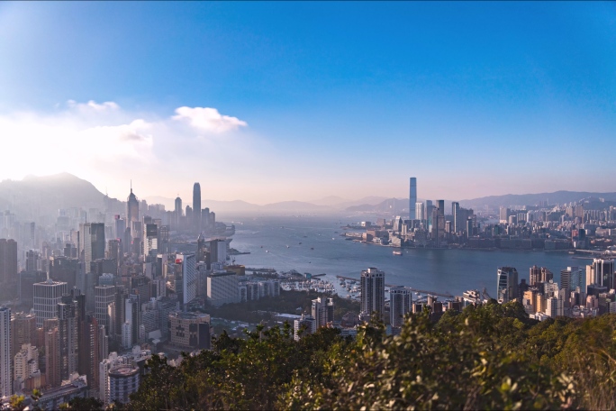 香港街景 维港延时合集 原创8K