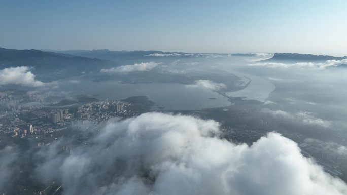 屈原故里秭归县城