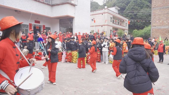 潮汕迎神  营老爷 大锣鼓 闹元宵 客家