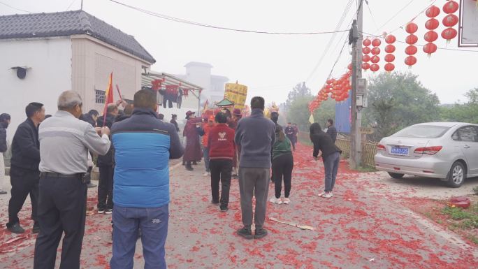 潮汕迎神  营老爷 大锣鼓 闹元宵 客家