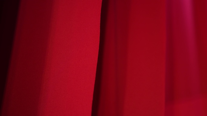 红布红绸飘柔绸带背景素材