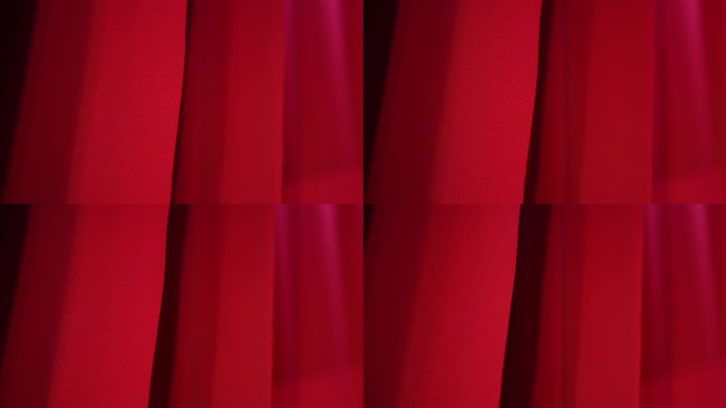 红布红绸飘柔绸带背景素材