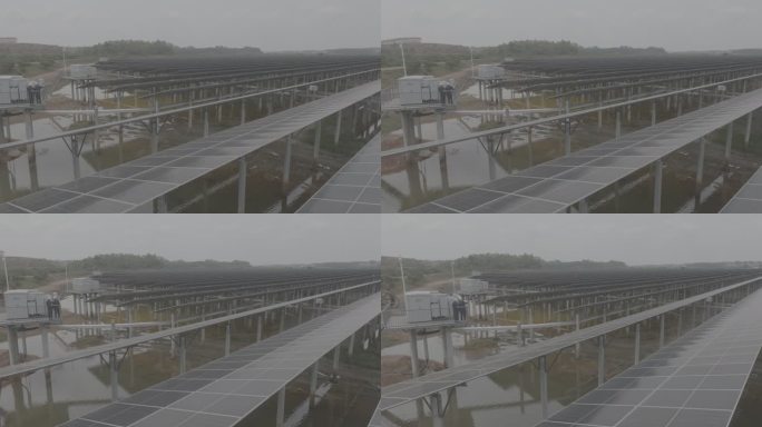 光伏发电 新能源 低碳 渔光互补 光伏