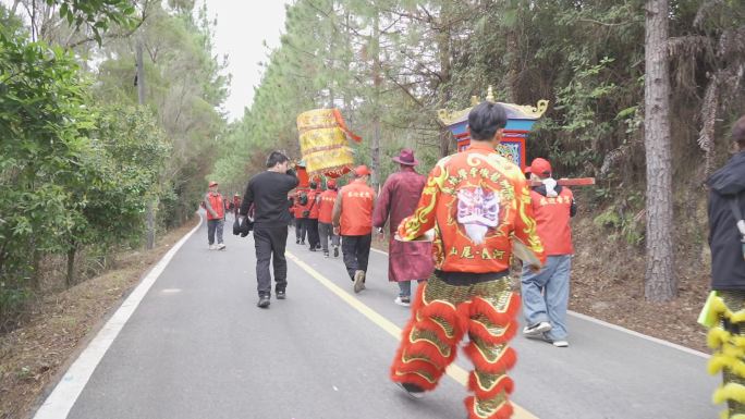 潮汕迎神  营老爷 大锣鼓 闹元宵 客家