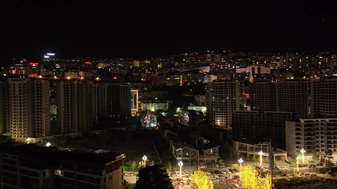 雅安市汉源县城市夜景