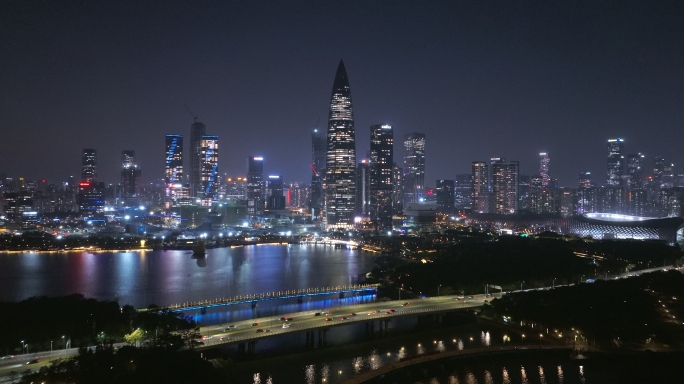 深圳湾夜景