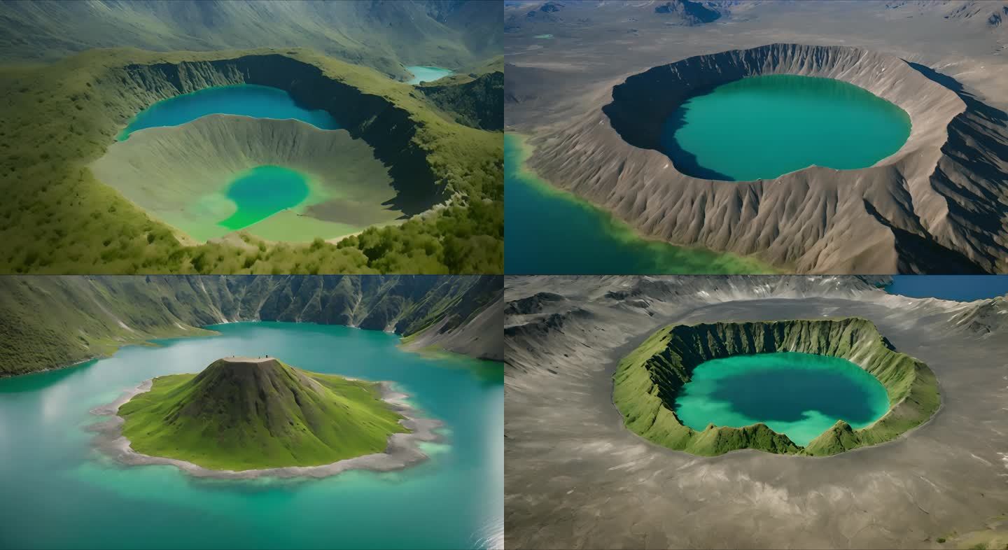 火山口的湖泊：探秘神秘的火山口湖泊