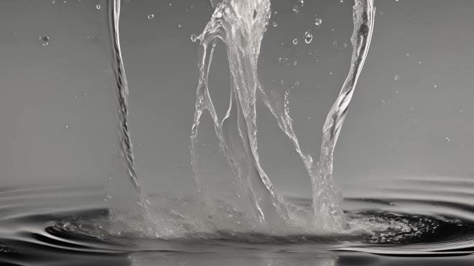 液体 水波纹 水流 流动的液体