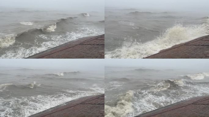 极端天气大风海浪